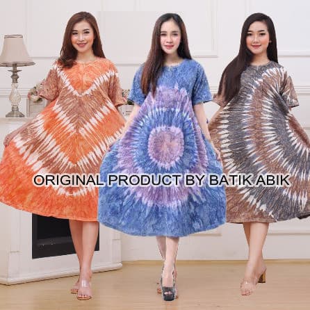 Daster Kaos Tie Dye Jumbo Motif C