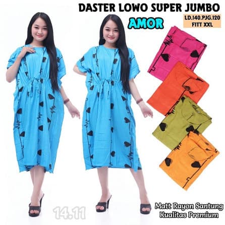Daster Kelelawar Jumbo Rayon