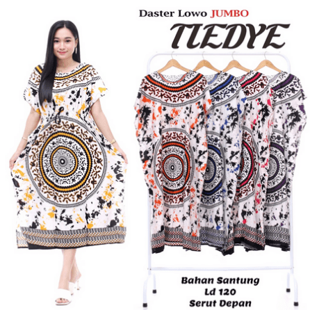 Daster Kelelawar Jumbo Tiedye