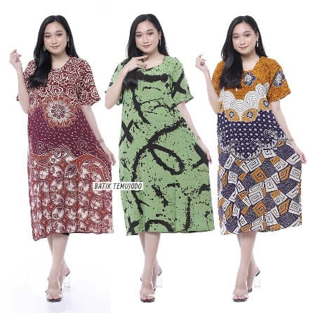 Daster Kencana Ungu Batik Busui Part 1
