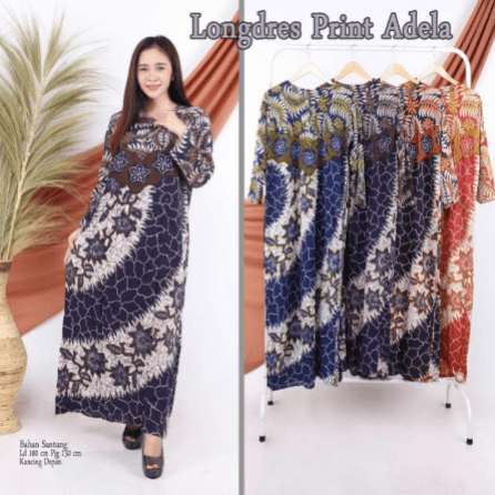 Daster Lengan Panjang Busui Part 1