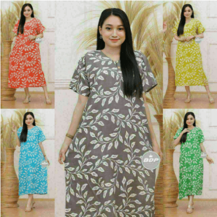 Daster Lengan Pendek Batik Part 1