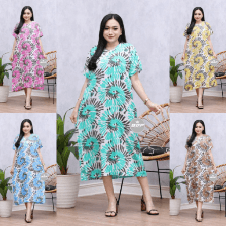 Daster Lengan Pendek Batik Part 2