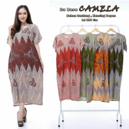 Daster Lengan Pendek Motif Abstrak Part 2