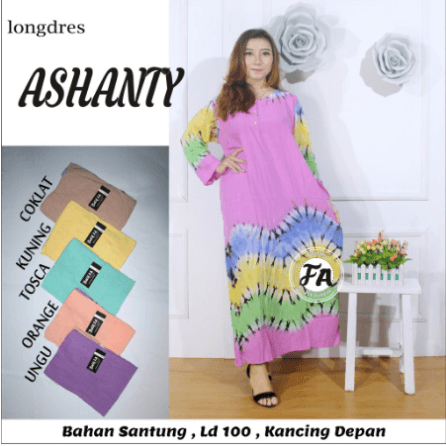 Daster Panjang Ashanty