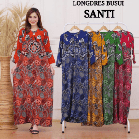 Daster Panjang Busui-Bumil Rayon