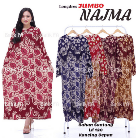 Daster Panjang Jumbo Najma