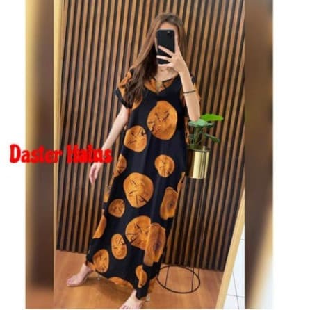 Daster Panjang Rayon Halus Part 2