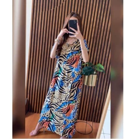 Daster Panjang Rayon Halus Part 4