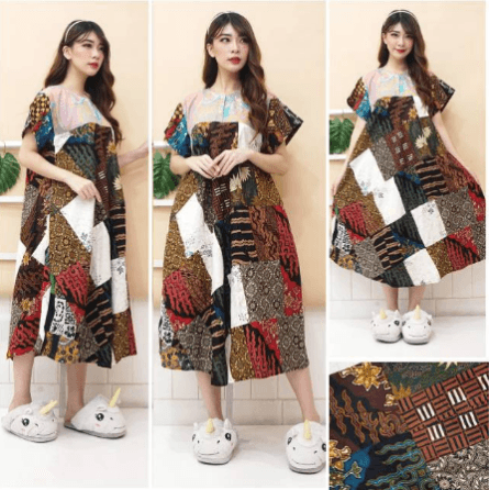 Daster Payung Batik Perca