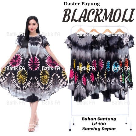 Daster Payung Blackmoli