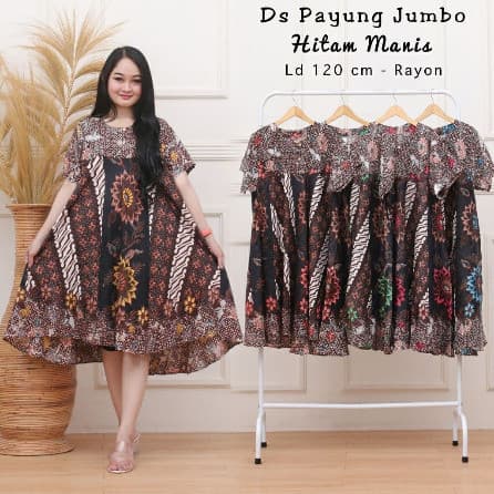 Daster Payung Jumbo Bumil Rayon