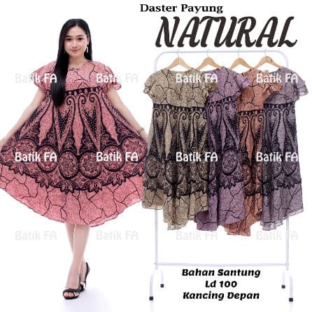 Daster Payung Natural