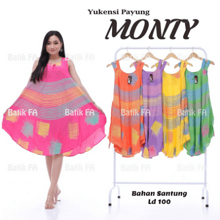 Daster Payung Yukensi Monty