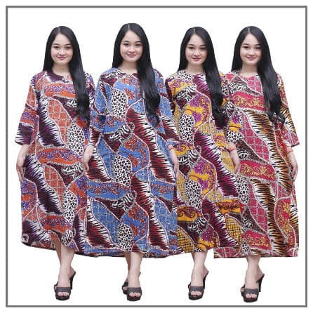Daster Rayon Lengan Panjang 
