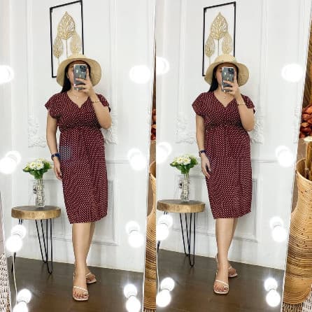 Daster Rayon Polkis