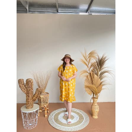Daster Ruffle Jumbo Daisy