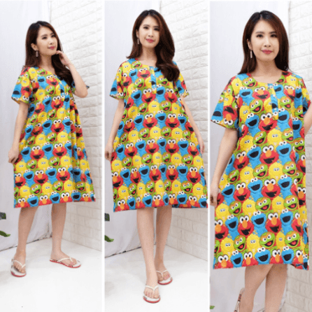 Daster Tidur Jumbo Rayon