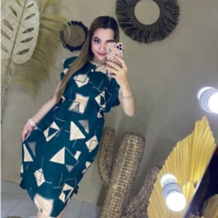 Daster Tidur Manohara Motif Segitiga
