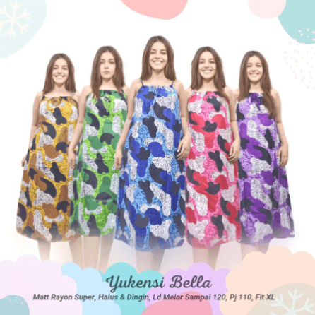 Daster Yukensi Motif Flores