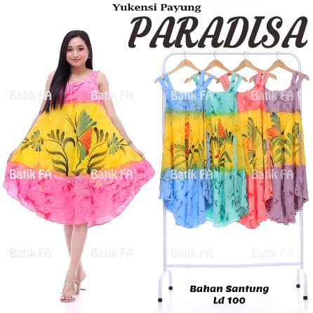Daster Yukensi Payung Paradisa