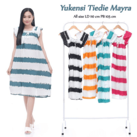 Daster Yukensi Tie Dye Part 1