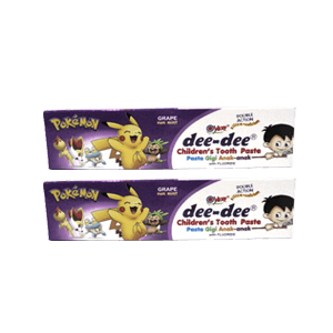 DEE DEE PASTA GIGI (REFILL) GRAPE NON MINT TUB 50g