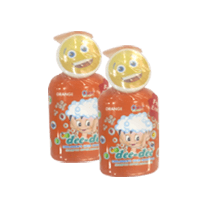 DEE DEE SHAMPOO PUMP ORANGE BTL 250mL