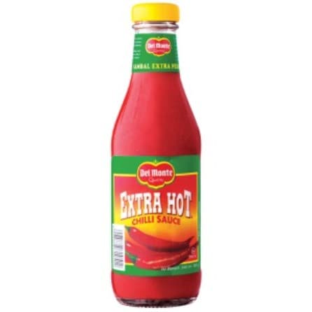 Del Monte Chili Sauce Extra Hot Botol 340ml