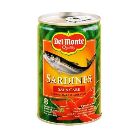 DEL MONTE SARDINES SAUS CABE 425G