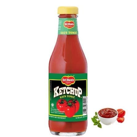 Del Monte Saus Tomat Botol 340ml