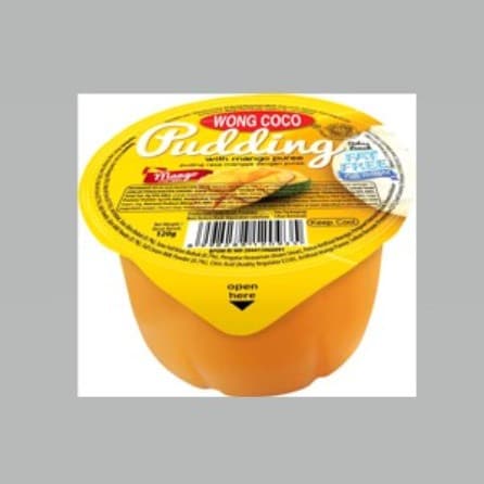 Dessert Wong Coco Pudding Mango Cup 120 g