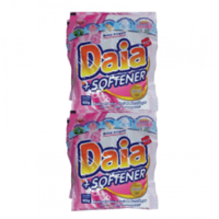 Deterjen Daia Bubuk + Softener Pck 55/53g 6 sct 