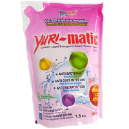 Deterjen Yuri Matic Cair Rose Pink Pch 2kg