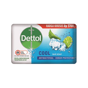 DETTOL SABUN MANDI ANTI BAKTERI COOL BAR 60g