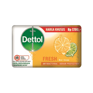 DETTOL SABUN MANDI ANTI BAKTERI FRESH BAR 60g