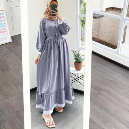 Deya Dress Diamore Grosir, Asmira Silver