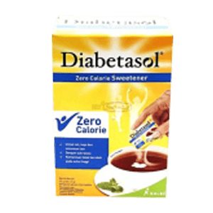 DIABETASOL NO CALORIE SWEETENER 25'S  BOX 25X1.5g