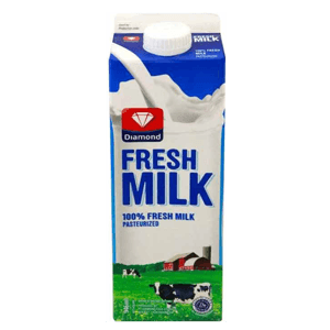DIAMOND FRESH MILK PLAIN TPK 946mL