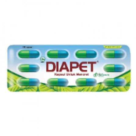 Diapet Obat Diare Isi 10 Kapsul
