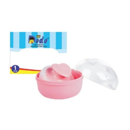 DODO POWDER CASE WITH PUFF 1PCS