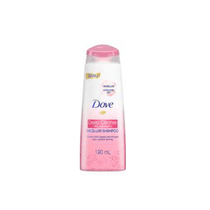 DOVE MICELLAR SHAMPOO DEEP CLEANSE BTL 190mL