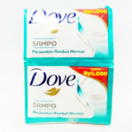 Dove Shampoo Perawatan Rambut Normal 12 Sch 9ml