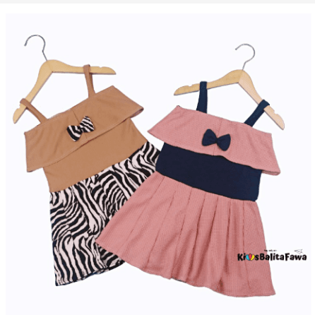 Dress Alinka / Dress Anak Perempuan 1 - 2 Tahun