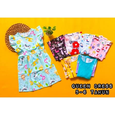 Queen Dress - Dress Anak Perempuan