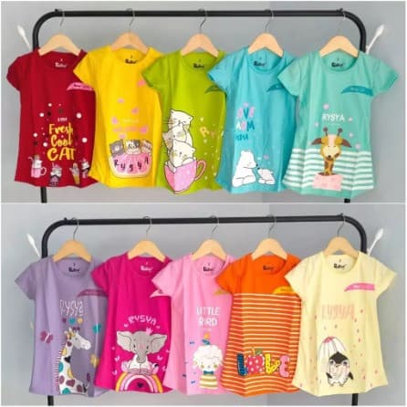 Dress Anak Perempuan 2 - 10 Tahun