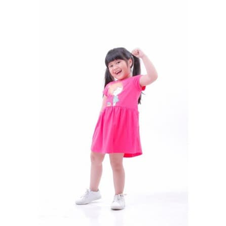 Dress PD Minimo - Dress Kaos Anak Perempuan