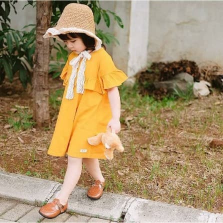 Dress Rumayra - Dress Katun Anak Perempuan
