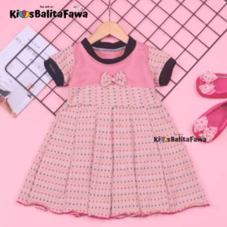 Dress Kelly / Dress Anak Perempuan Size 3 - 18 Bulan
