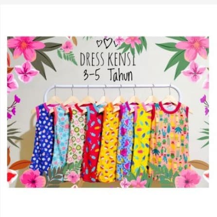 Dress Kensi Anak Perempuan
